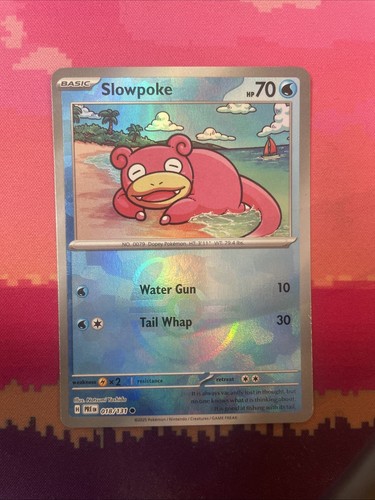 Pokemon card slowpoke - pokemon,