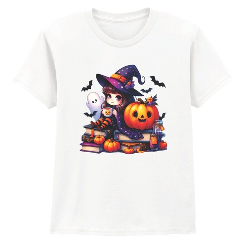 Cute little witch girls - little,