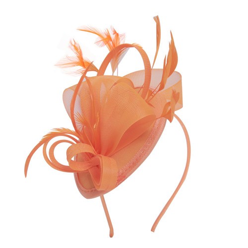 Elegant feather curl headband - elegant,
