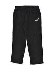 PUMA Mens Graphic Tracksuit Trousers XL Black GV09