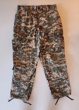 US Army ACU Field Pants Sz M Green Digital Camo Uniform Foliage Ripstop Cargo