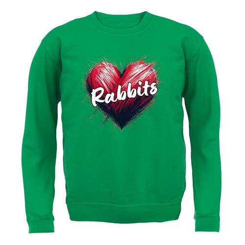 Love heart rabbits adult - -,