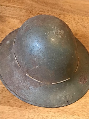 Ww2 zuckerman helmet 1941 - ww2,