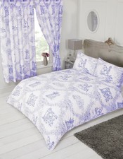 Toile jouy blue duvet - de,