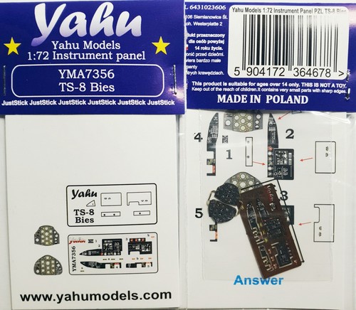 Yahu models yma7356 72 - yma7356, 1:72