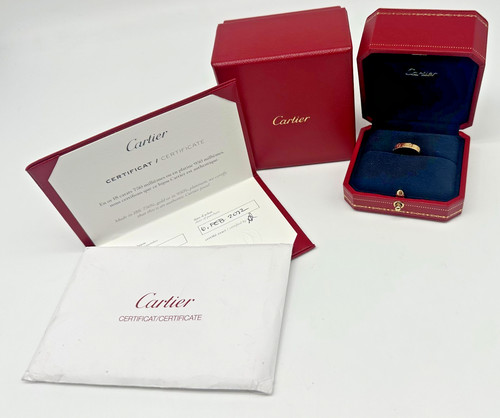 18k 750 gold - love, ring