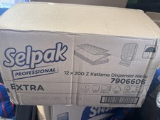 Selpak Professional Z Fold Paper Towels 2ply Paper Hand Towels 12x200 Sheets