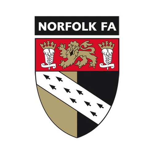 Norfolk badge iron on - fa,