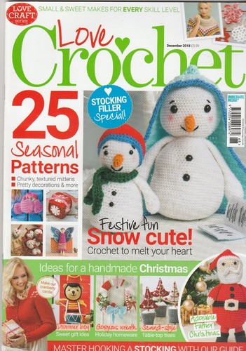 Love crochet magazine december - crochet,