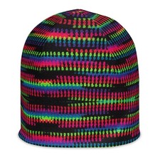 All-Over Print Beanie Faux