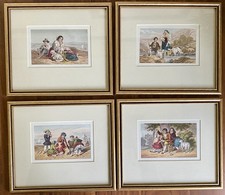Set of 4 Joseph Kronheim