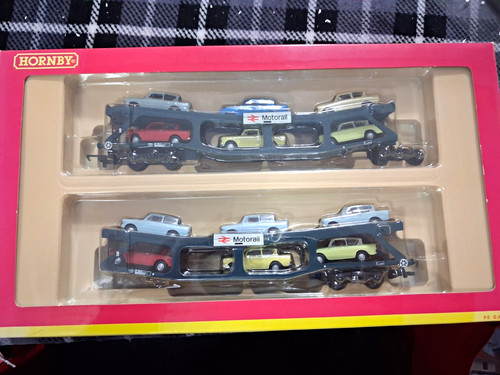 Hornby motorail car - oo,