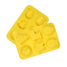  6 Cavity Silicone Chocolate Mould Moulds Holiday Dessert Mold Tool