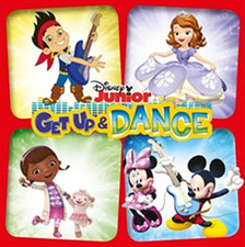 Disney Junior Get Up and Dance. Various Artists 2014 CD Top-quality Audio CD
