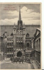 London Postcard - The Lord Manor's Carriage at Guildhall - London - Ref TZ1225