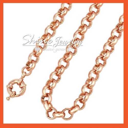 18k rose gold filled - gold, belcher