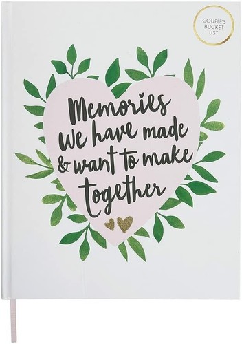 Wedding bucket list - bucket, book