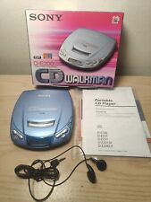Sony D-E200 CD Walkman ~ Gorgeous Blue Finish ~ In Original Box