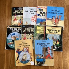 Lot 10 Adventures Tintin PB