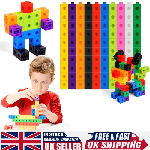 100 pcs maths cubes - pcs,