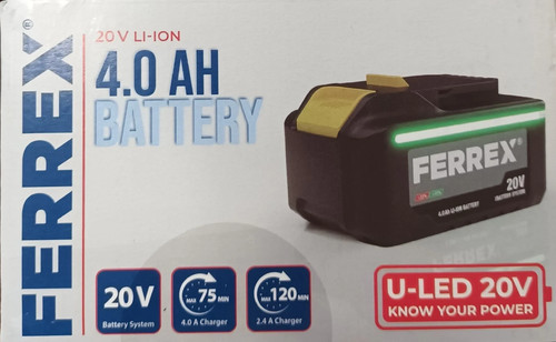 New style 20v ion 4 - 20v, li-ion