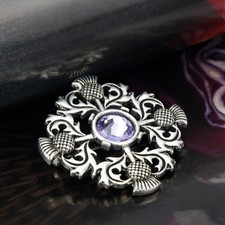 Shawl Cloak Lapel Pin Scotland