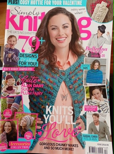 Simply knitting magazine with - simply,