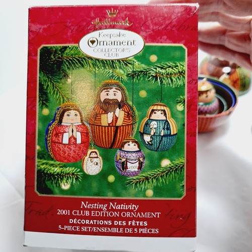 Nesting nativity 2001 hallmark - nesting,