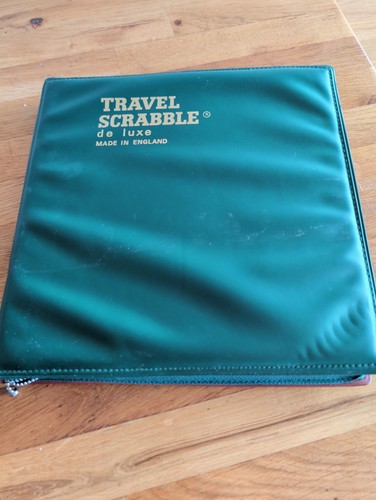 Vintage 1970s travel scrabble - travel,
