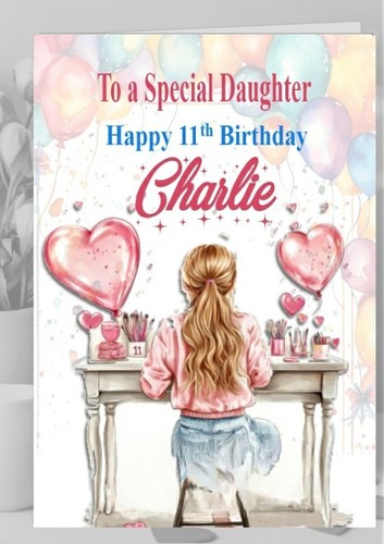 Personalised birthday card - birthday,