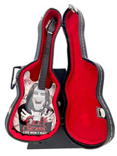 Miniature Fender Standard  Stratocaster Guitar - (Ozzy Osbourne) With Hard Case
