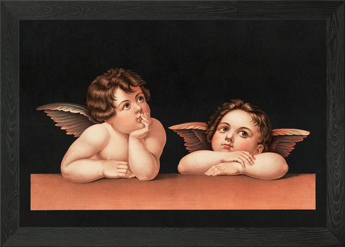 Cherubs after raphael 1890 - after,