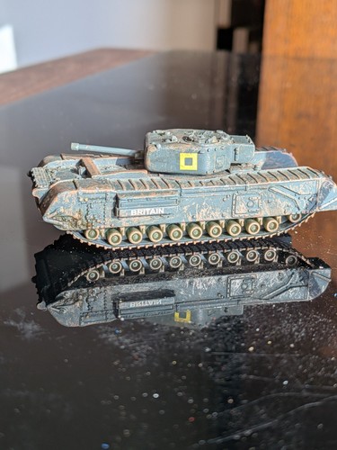 Vintage corgi churchill tank - corgi,