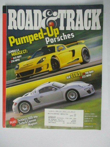 Road track magazine july - road,