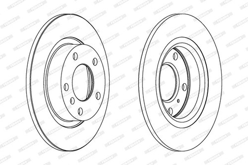 New brake disc for abarth - disc,