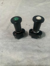 Land rover Green & White pull/push switch with working bulb -came off Carawagon
