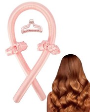 UK Silk Ribbon Hair Curlers Heatless Curling Rod Headband Wave Formers for Lazy