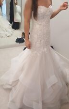 Viva Bride "Jewel Embellished Blush"  Wedding Dress. Size 12. New and Unworn