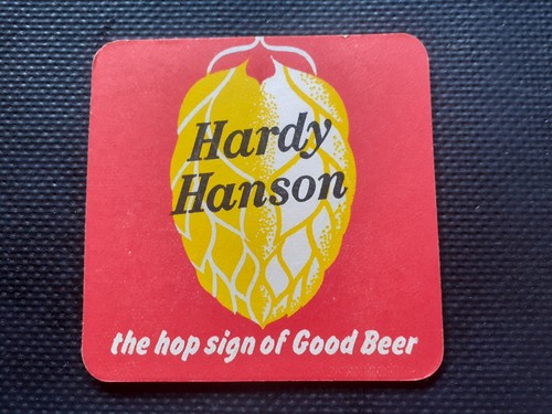 Hardy hansons beer mat cat - uk,