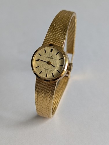 Omega genève ladies 18ct gold - omega,