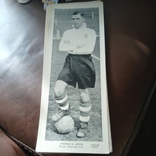 Thomas M Smith  PRESTON NORTH END. Topical times portrait 
