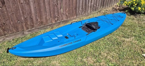 Blue kayak - blue,