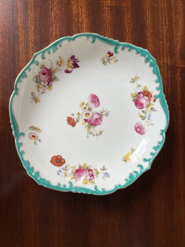 Antique hand painted cauldon - hand,