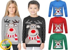 Unisex Kids Boys Girls Knitted