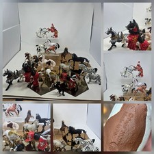 Mostly Papo Horses Job Lot Bundle Of 19 Figures Mixed