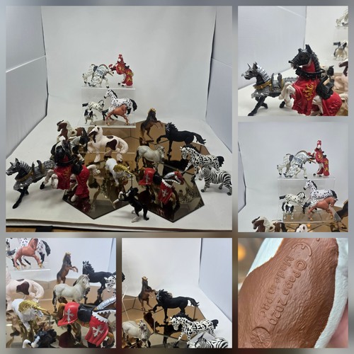 Mostly papo horses job - papo, lot