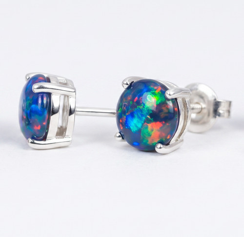 Australian black opal triplets - australian,