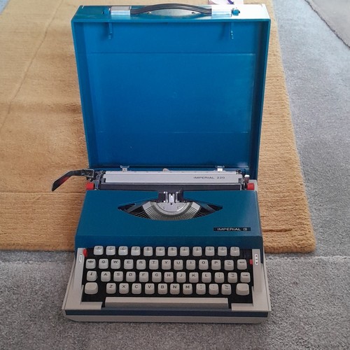 Imperial 220 blue - blue, portable