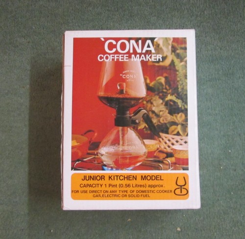 Cona coffee maker junior - coffee, box