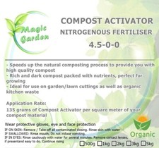Compost Activator Accelerator Compost Maker High in Nitrogen FREE UK PP